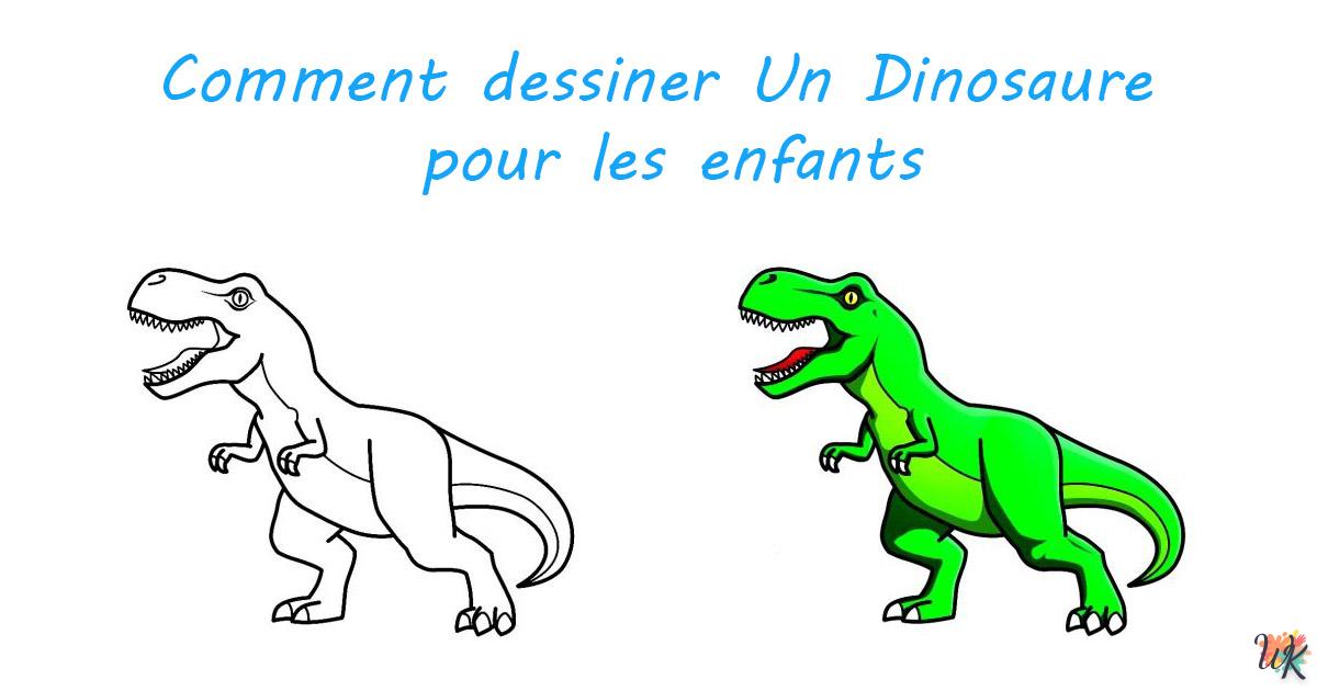 Comment dessiner Un Dinosaure pour les enfants