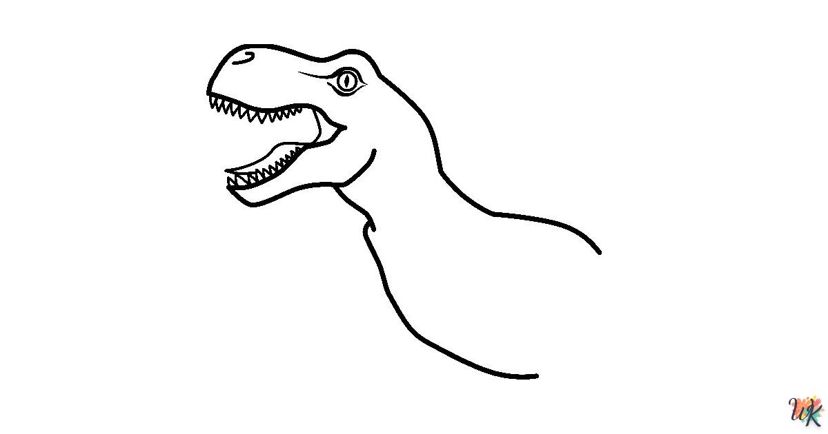 Comment dessiner Un Dinosaure – Étape 4