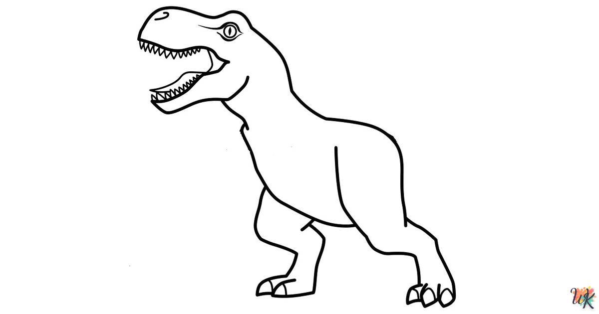 Comment dessiner Un Dinosaure – Étape 5
