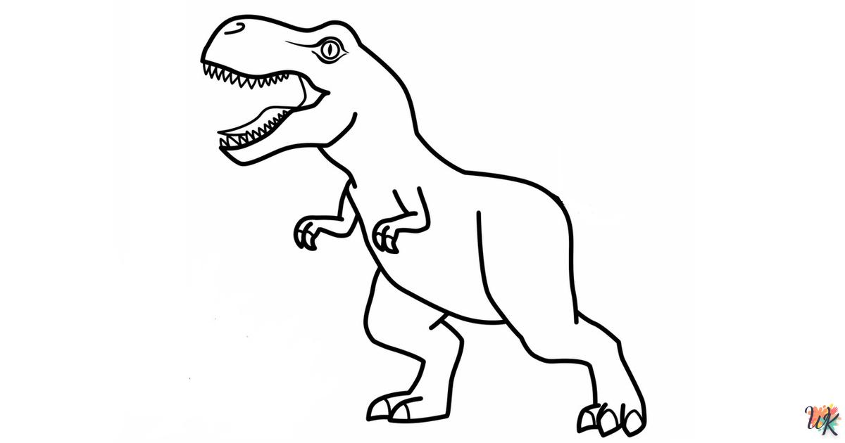 Comment dessiner Un Dinosaure – Étape 6