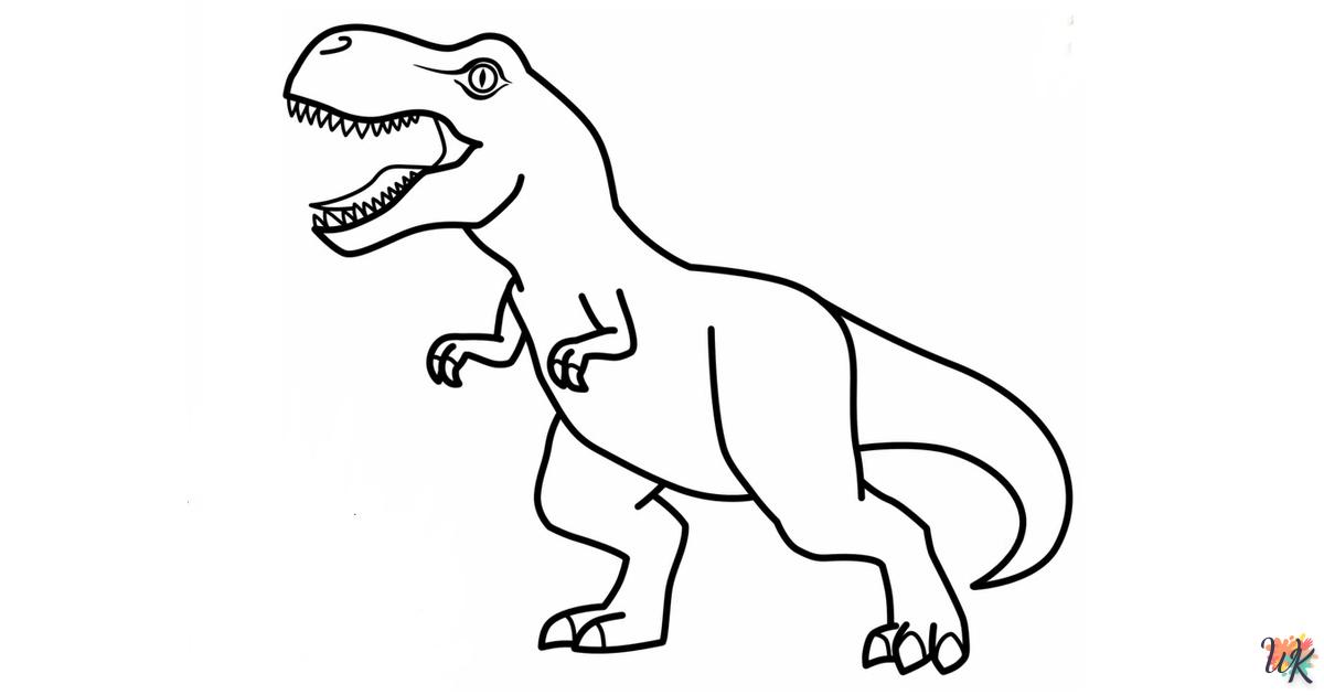 Comment dessiner Un Dinosaure – Étape 7
