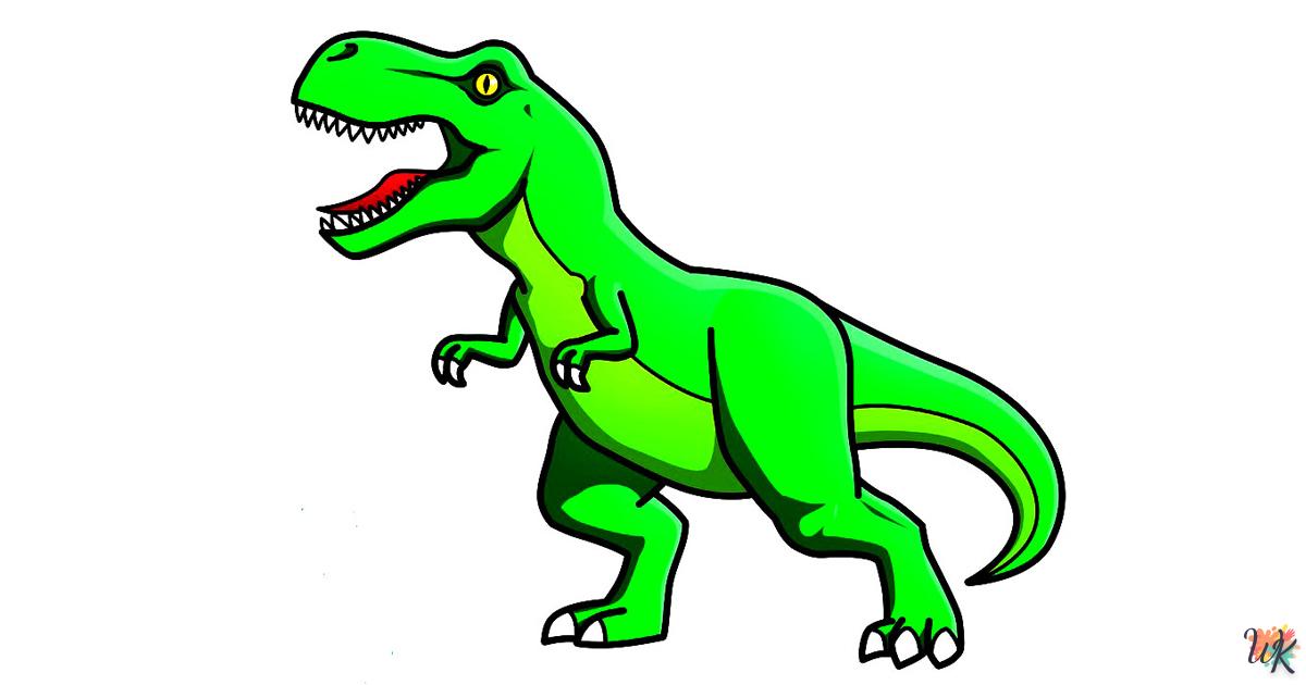 Comment dessiner Un Dinosaure – Étape 9