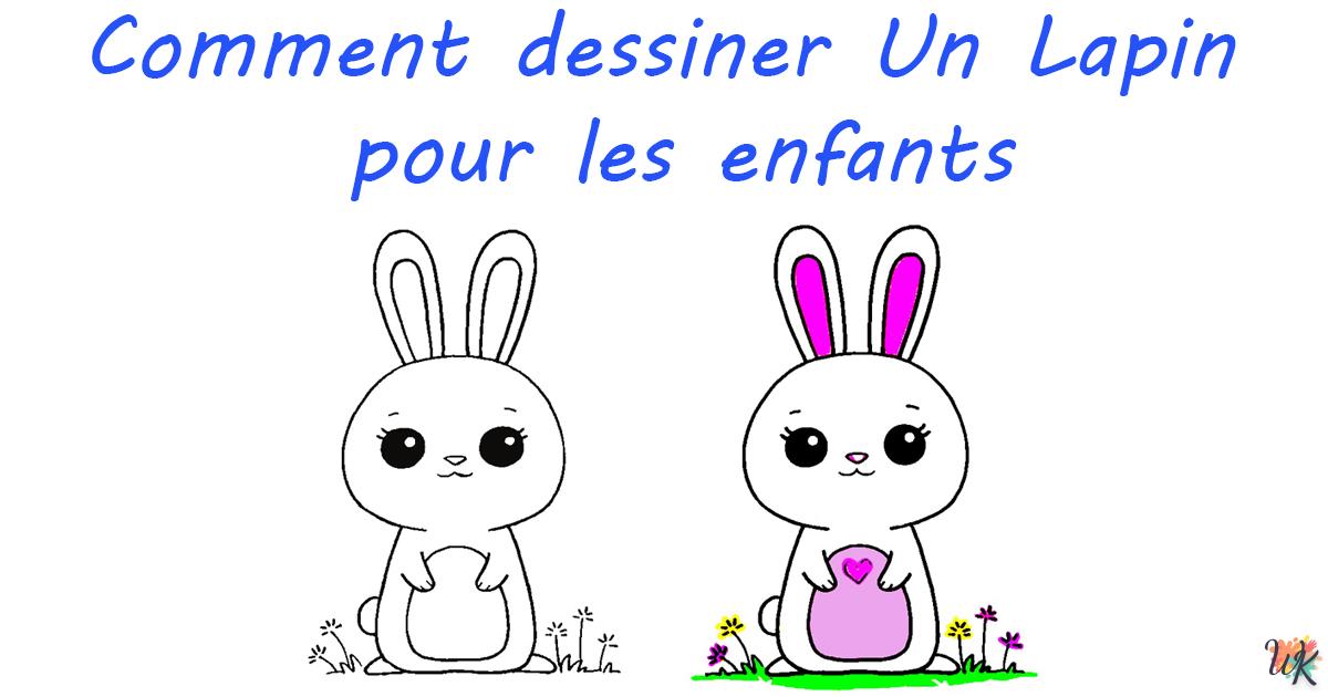 Comment dessiner Un Lapin pour les enfants