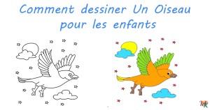 Comment dessiner Un Oiseau pour les enfants