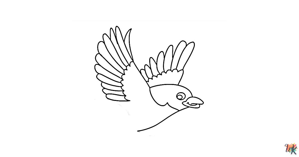Comment dessiner Un Oiseau – Étape4