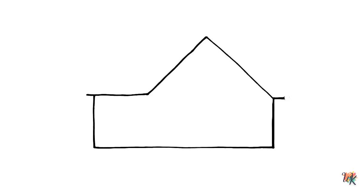 Comment dessiner Une Maison – Étape 1
