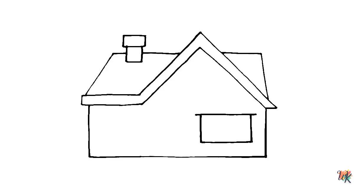 Comment dessiner Une Maison – Étape 3