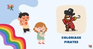 Coloriage Pirates Voyage pour explorer le vaste océan