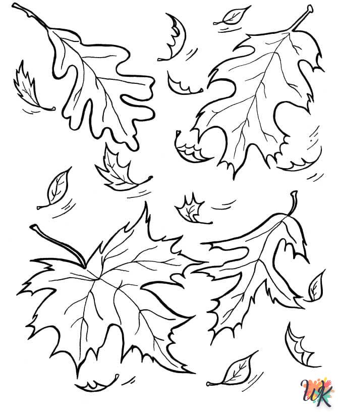 coloriage Automne  à imprimer pour enfant de 2 ans