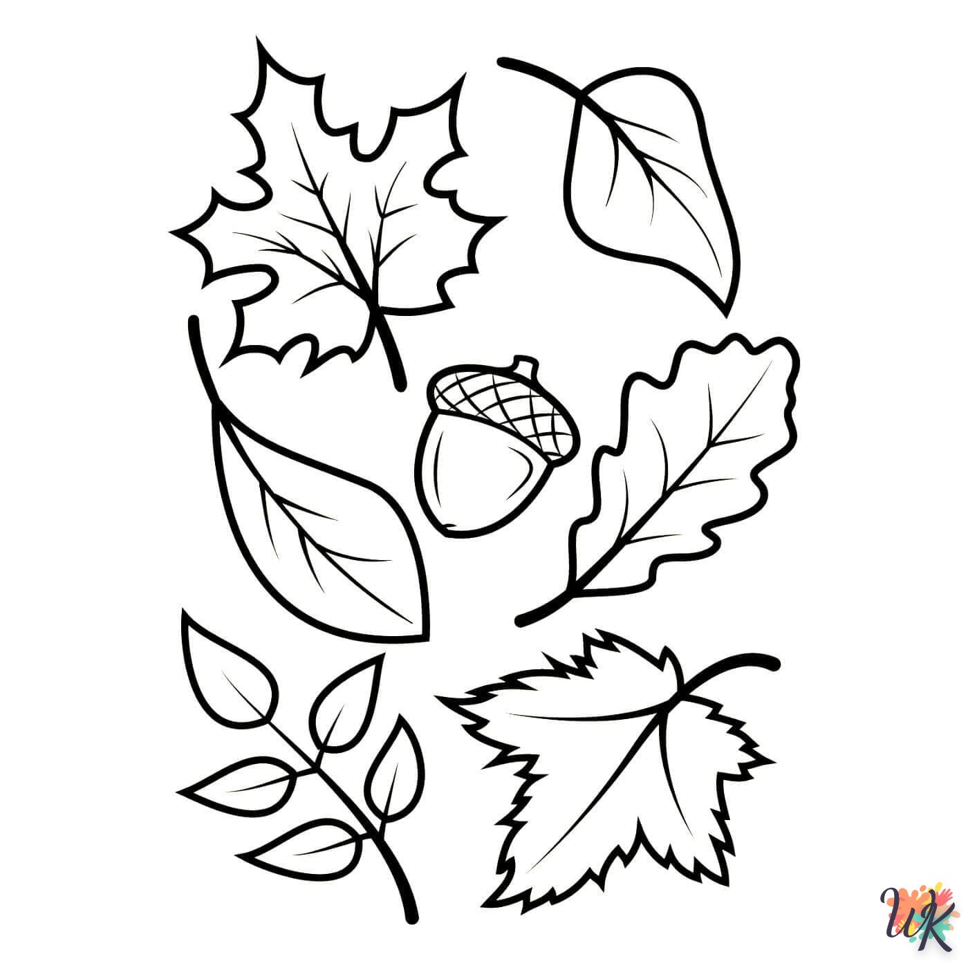 coloriage Automne  pour enfant a imprimer 2