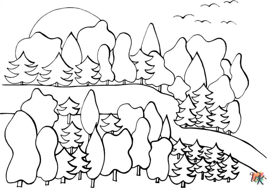 coloriage Automne  enfant 3 ans a imprimer 1