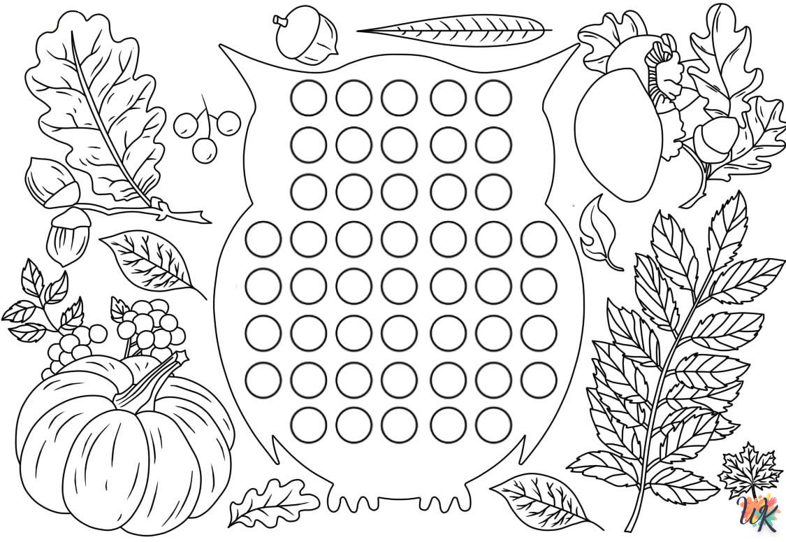 coloriage Automne  gratuit a imprimer