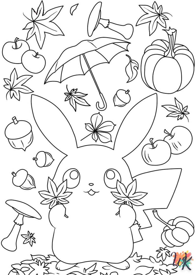 imprimer coloriage Automne  pour enfant