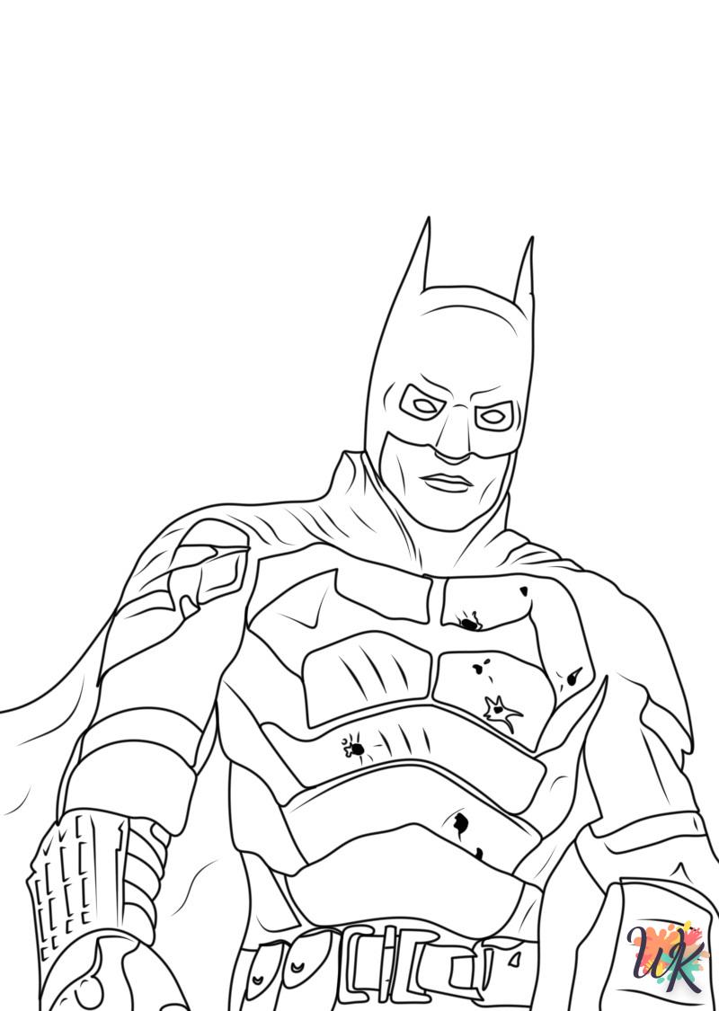 Färbung drucken Batman 1