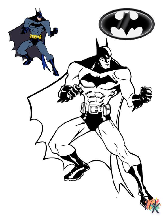 coloriage Batman  om te tekenen en af ​​te drukken