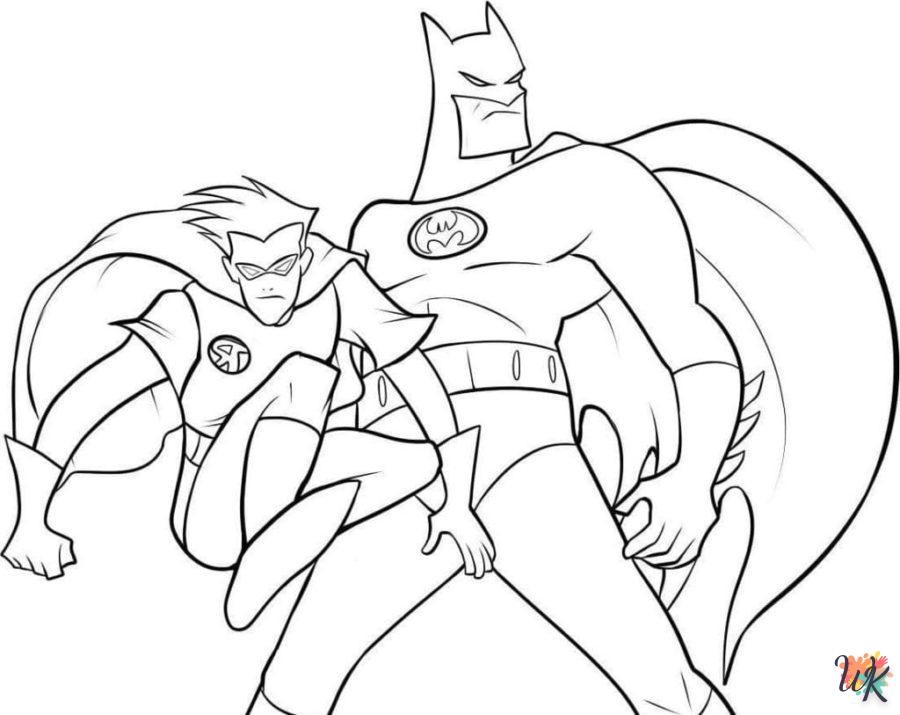 coloriage Batman  à colorier en ligne