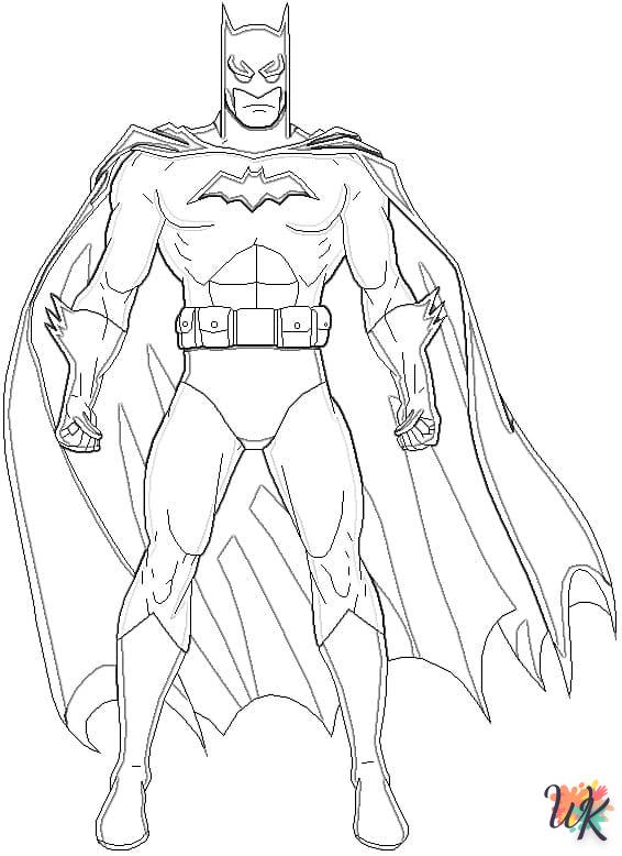 coloriage Batman  a colorier en ligne