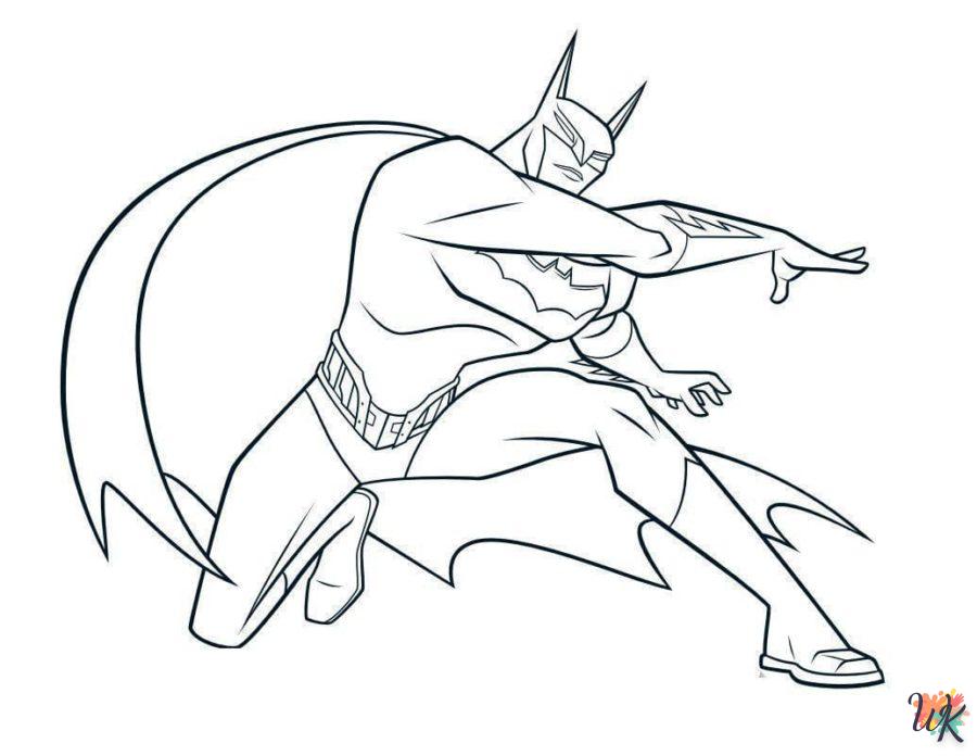 coloriage Batman  und Zeichnung zum Drucken