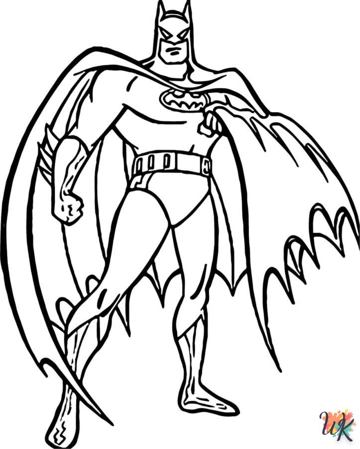 väritys Batman  tulostaa ilmaiseksi pdf 1