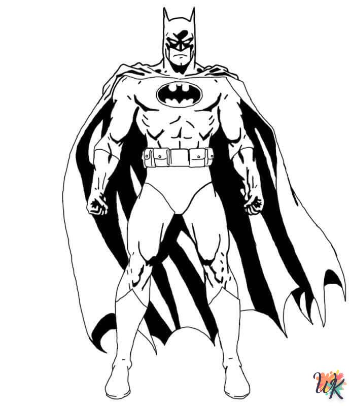 coloriage Batman  kostenlos ausdrucken