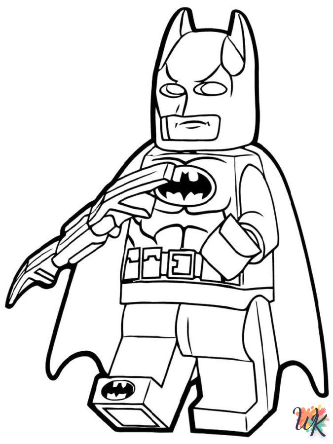 coloriage Batman  Online für Erwachsene kostenlos