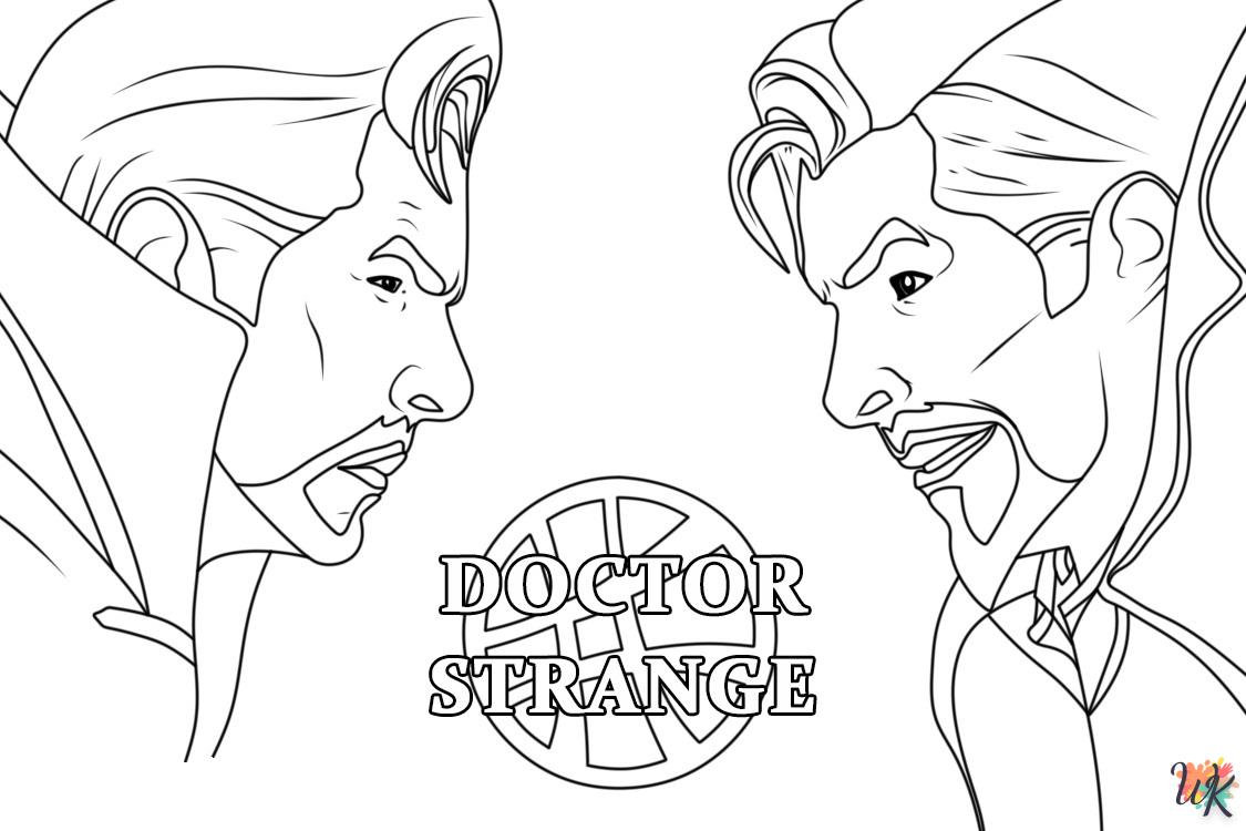 colorante Doctor Strange  guardería en línea
