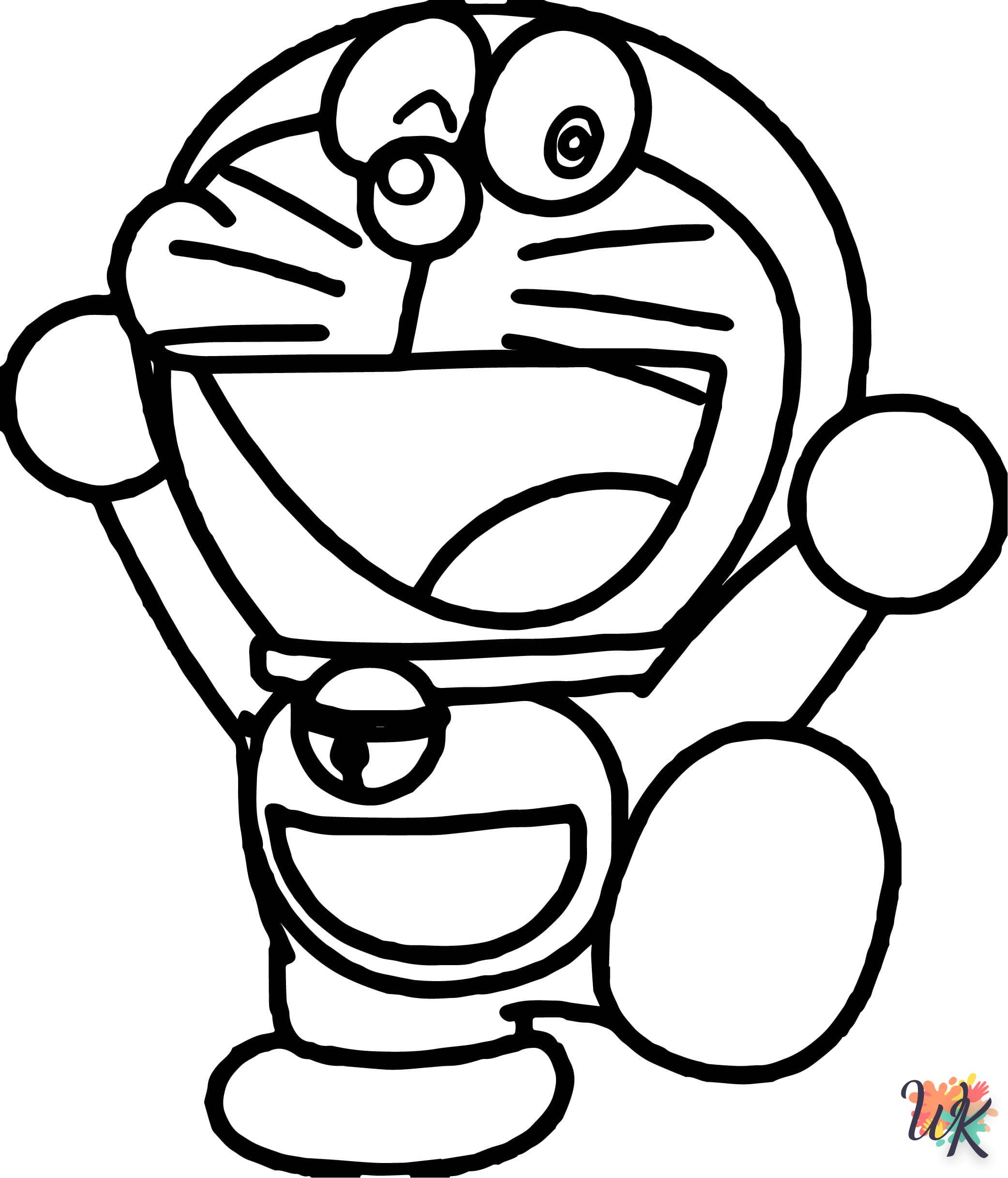 Coloriage Doraemon 12