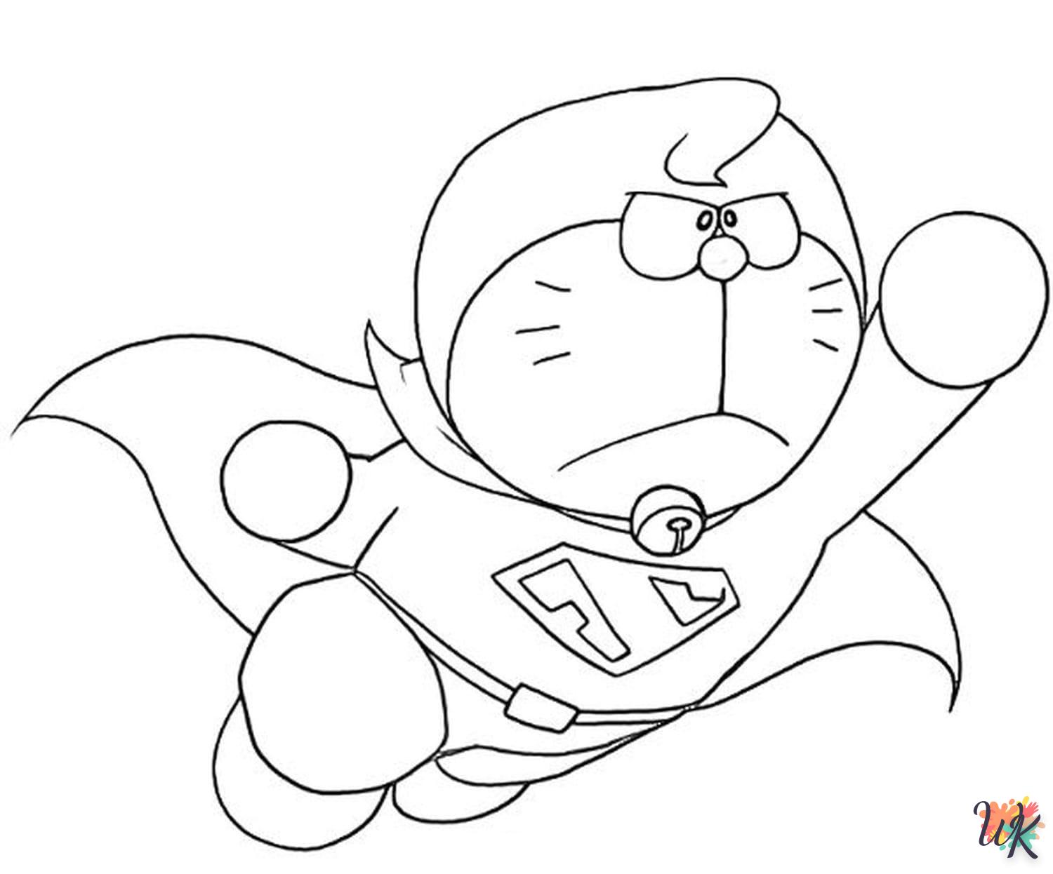 Coloriage Doraemon 16