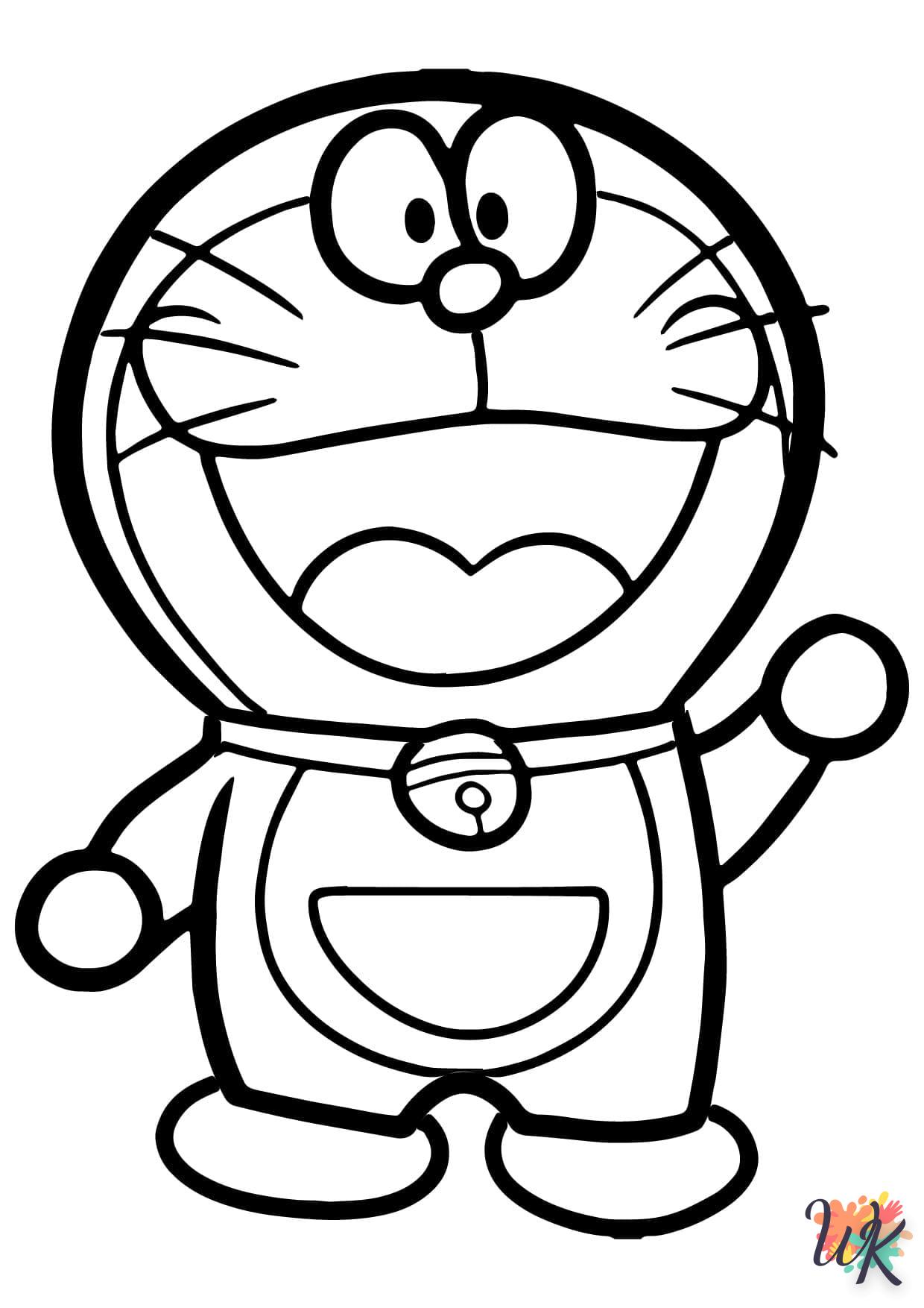 Coloriage Doraemon 17