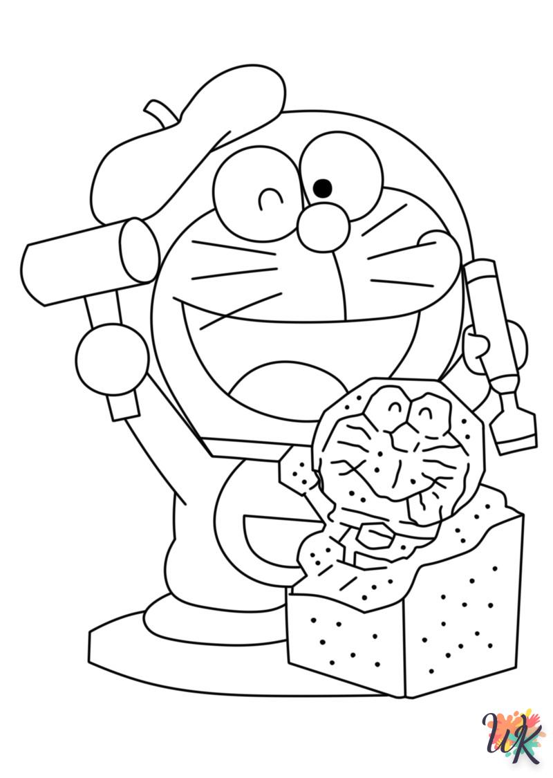 coloriage Doraemon  à imprimer gratuitement pdf