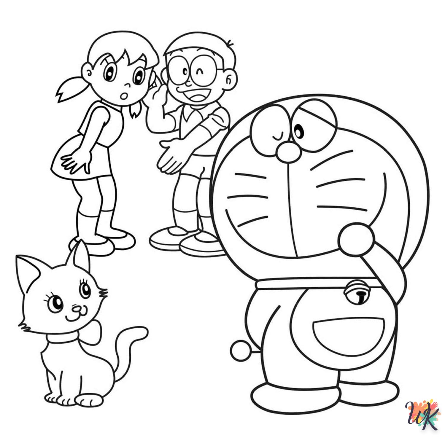 Coloriage Doraemon 21