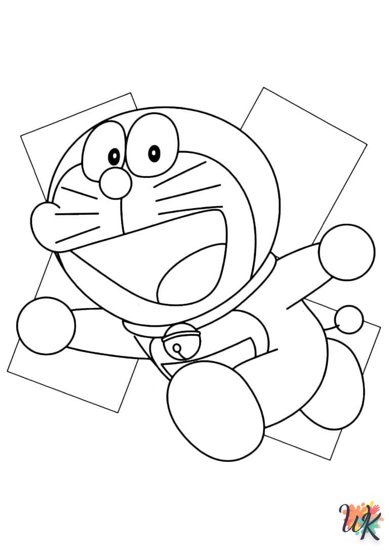 coloriage Doraemon  gratuit pour enfants 1