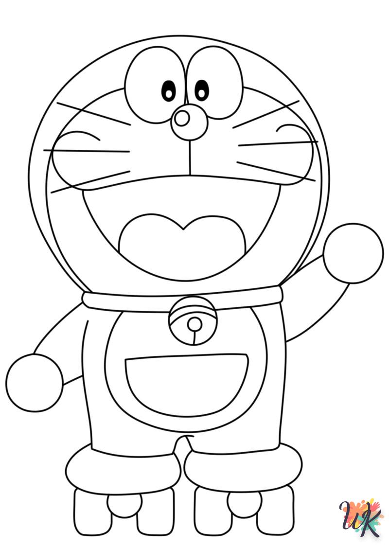 coloriage Doraemon  pour enfants à imprimer