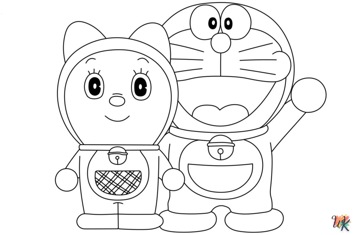 Coloriage Doraemon 38