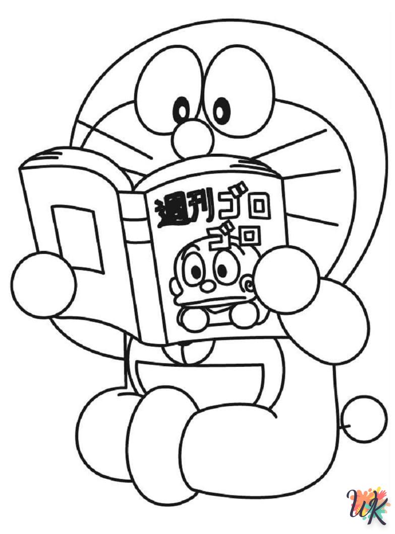 coloriage Doraemon  à imprimer pour enfants