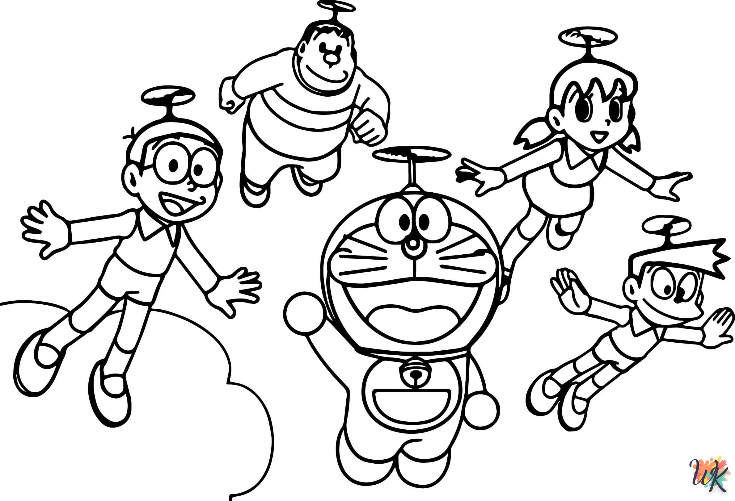 Coloriage Doraemon 71