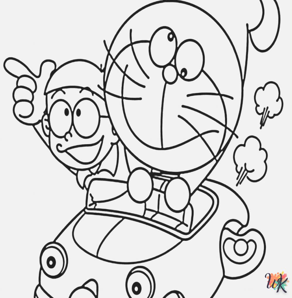 coloriage Doraemon  a colorier en ligne gratuitement