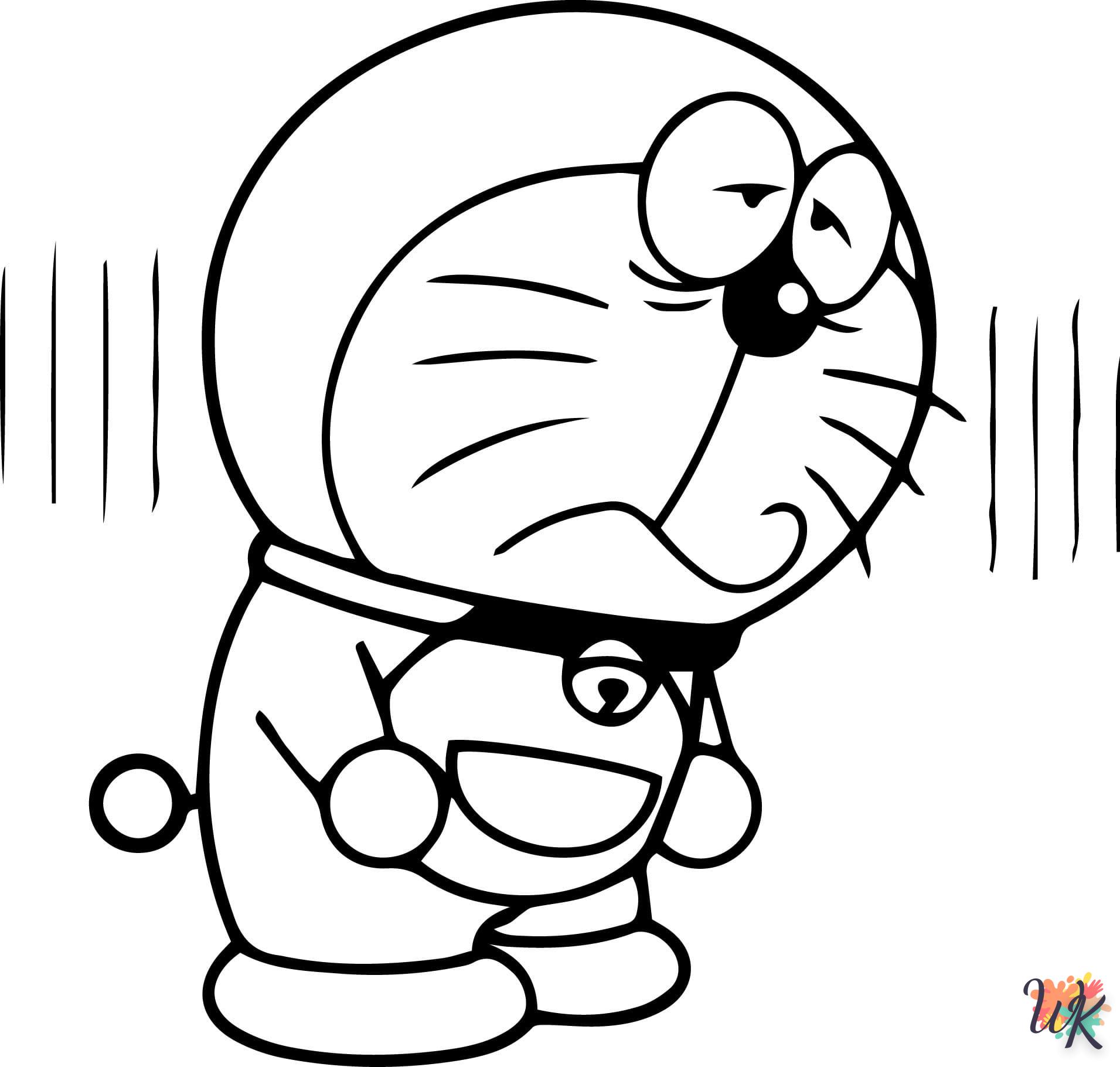 coloriage Doraemon  pour enfant a imprimer gratuit