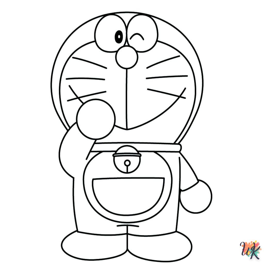 Coloriage Doraemon 8