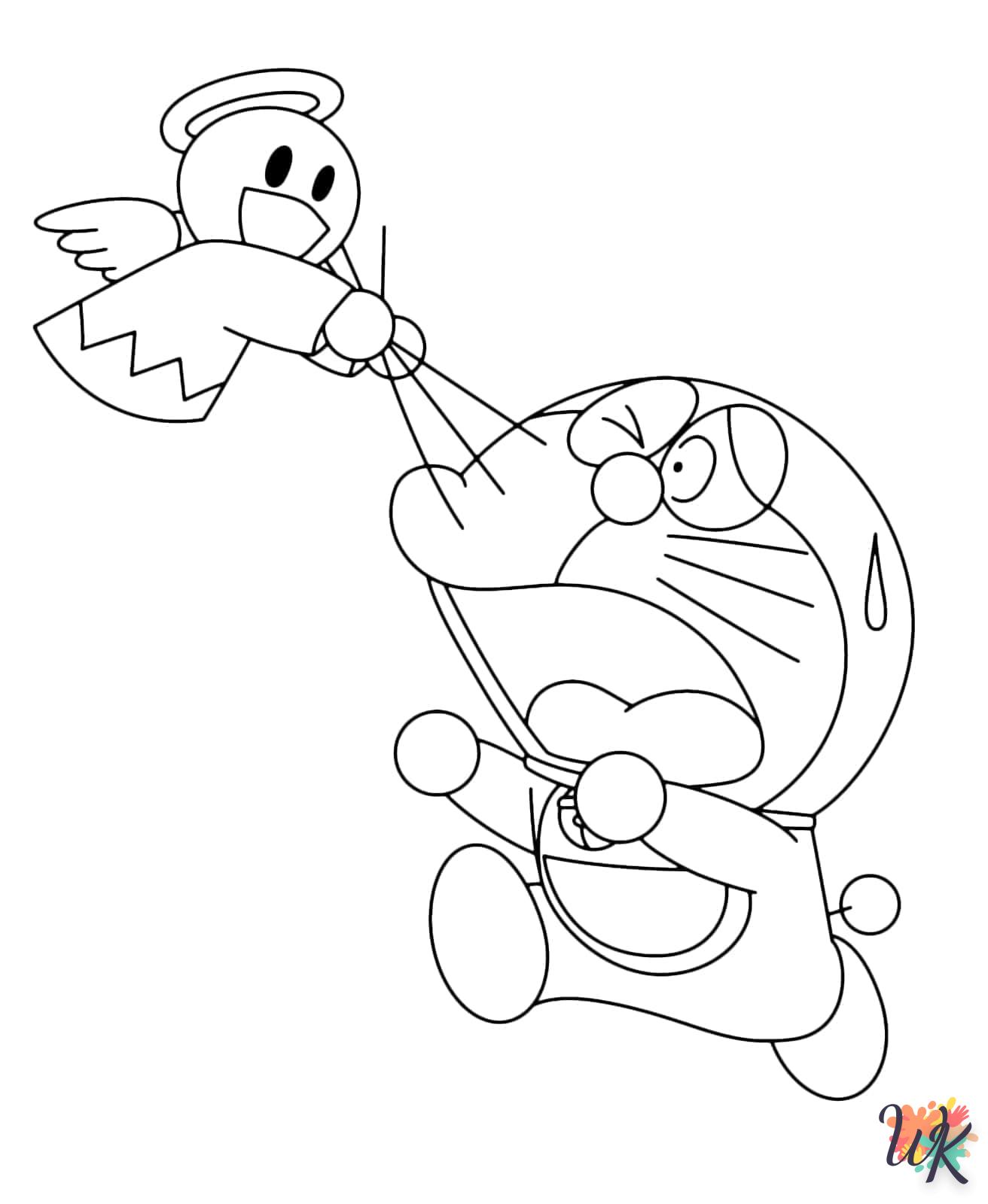 coloriage Doraemon  pour enfant a imprimer