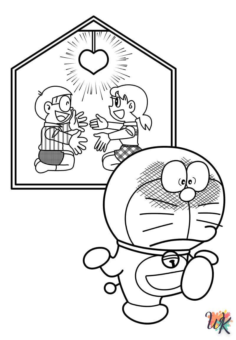 Coloriage Doraemon 81