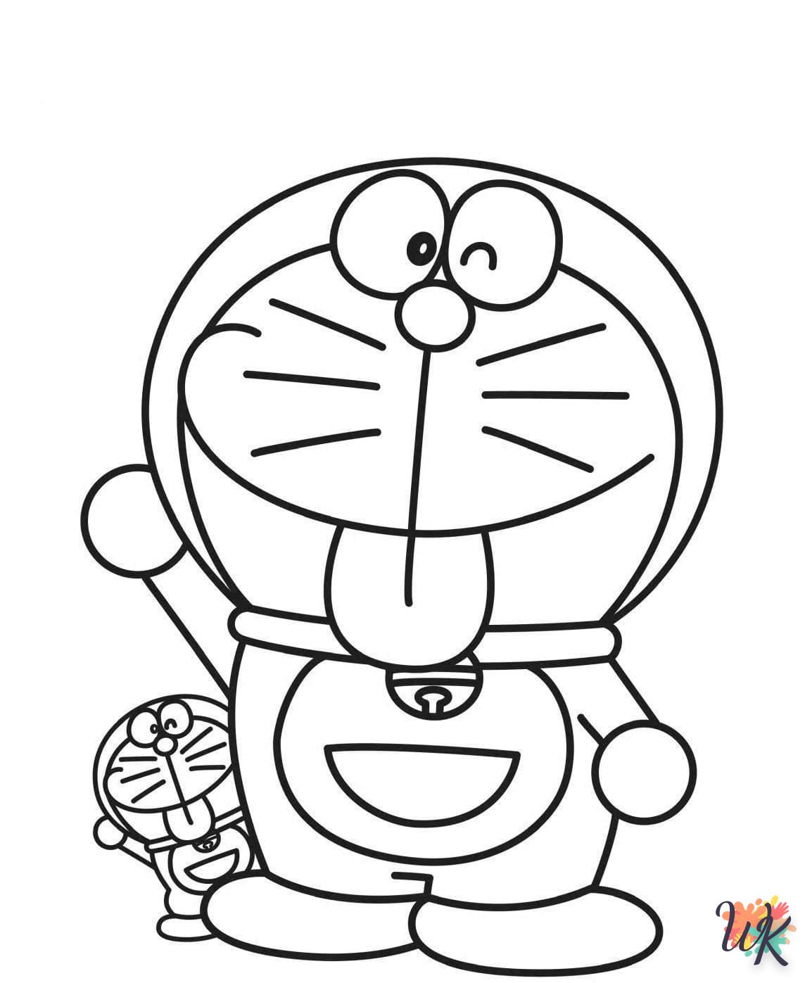 coloriage Doraemon  a imprimer enfant 5 ans