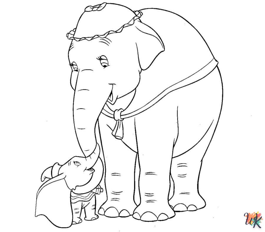 coloriage Éléphant  sonic en ligne gratuit à imprimer