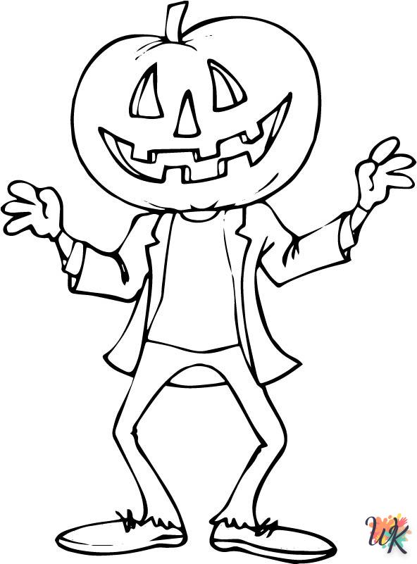 coloriage Halloween  à imprimer pour enfant de 2 ans 5