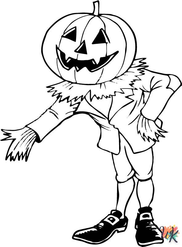 coloriage Halloween  à imprimer pdf gratuit 5