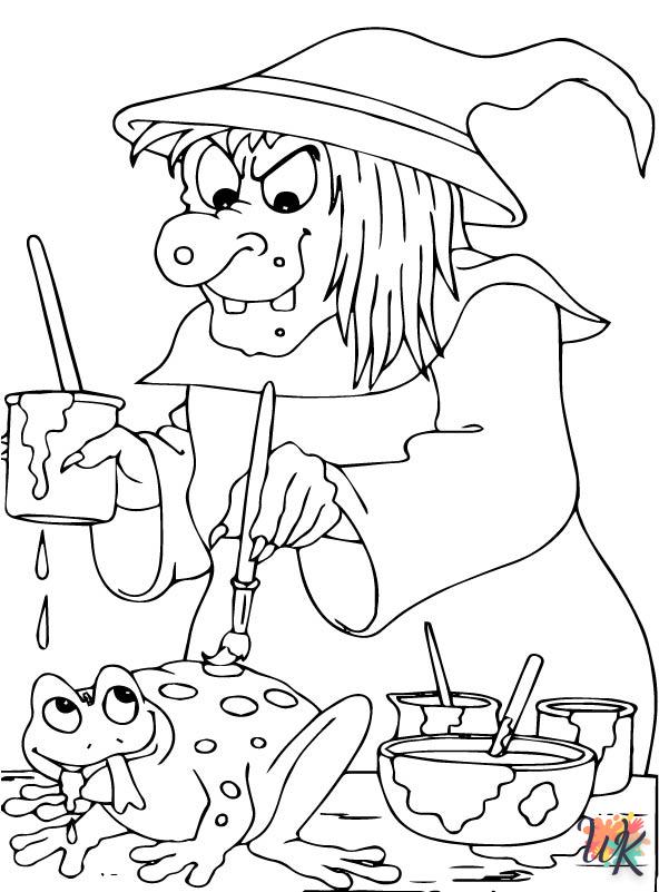 coloriage Halloween  pour enfants a imprimer gratuit 5