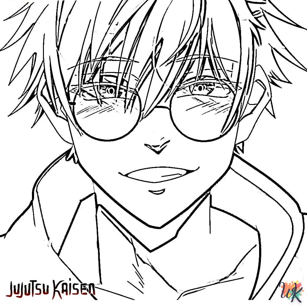 coloriage Jujutsu Kaisen  en ligne 1