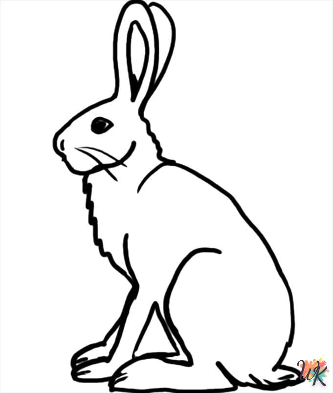 Coloriage Lapin 20
