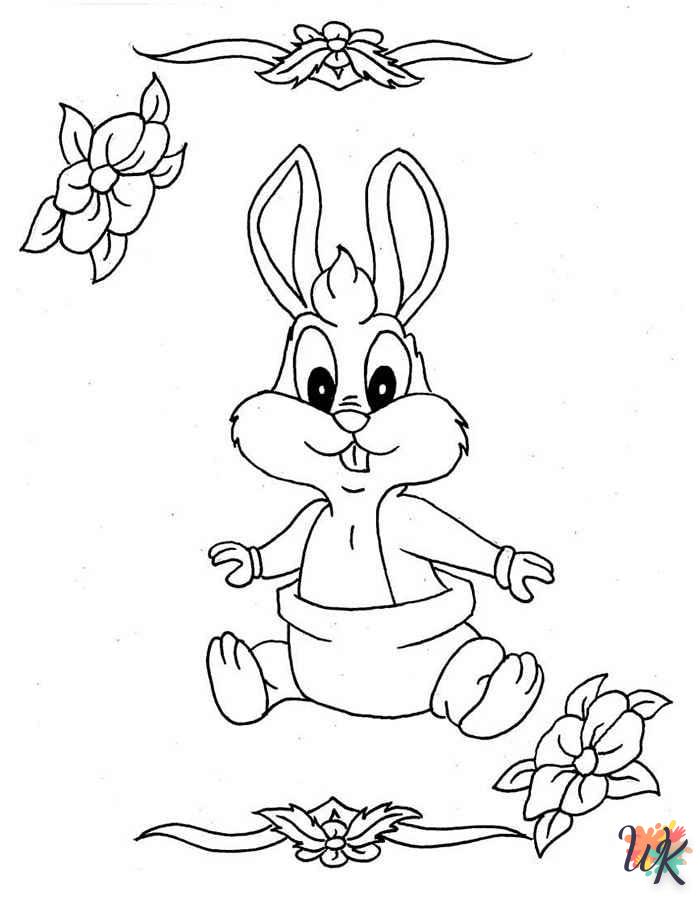 Coloriage Lapin 31