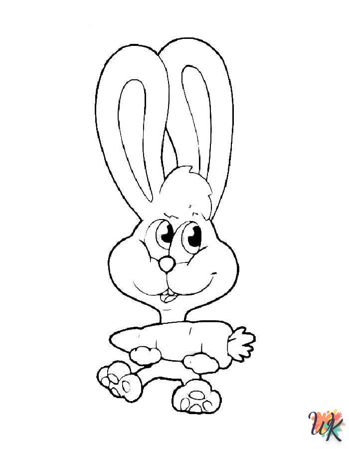 Coloriage Lapin 40